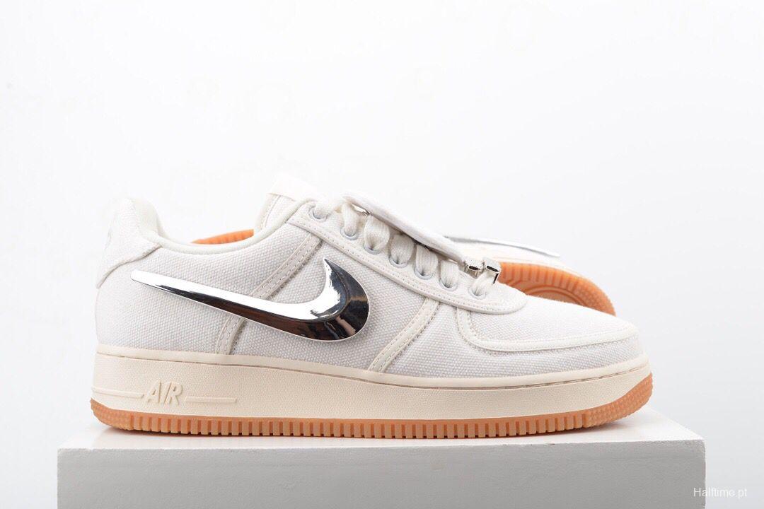 Travis Scott × Nike Air Force 1 Low "Sail"