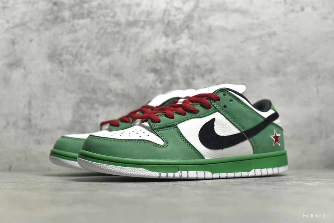 NK Dunk SB Low Heineken