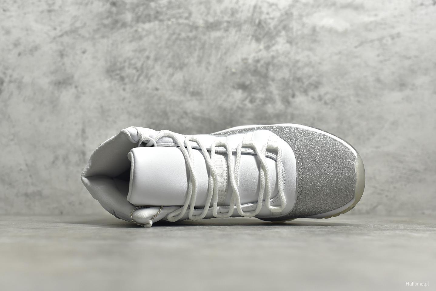 Jordan 11 Retro White Metallic Silver