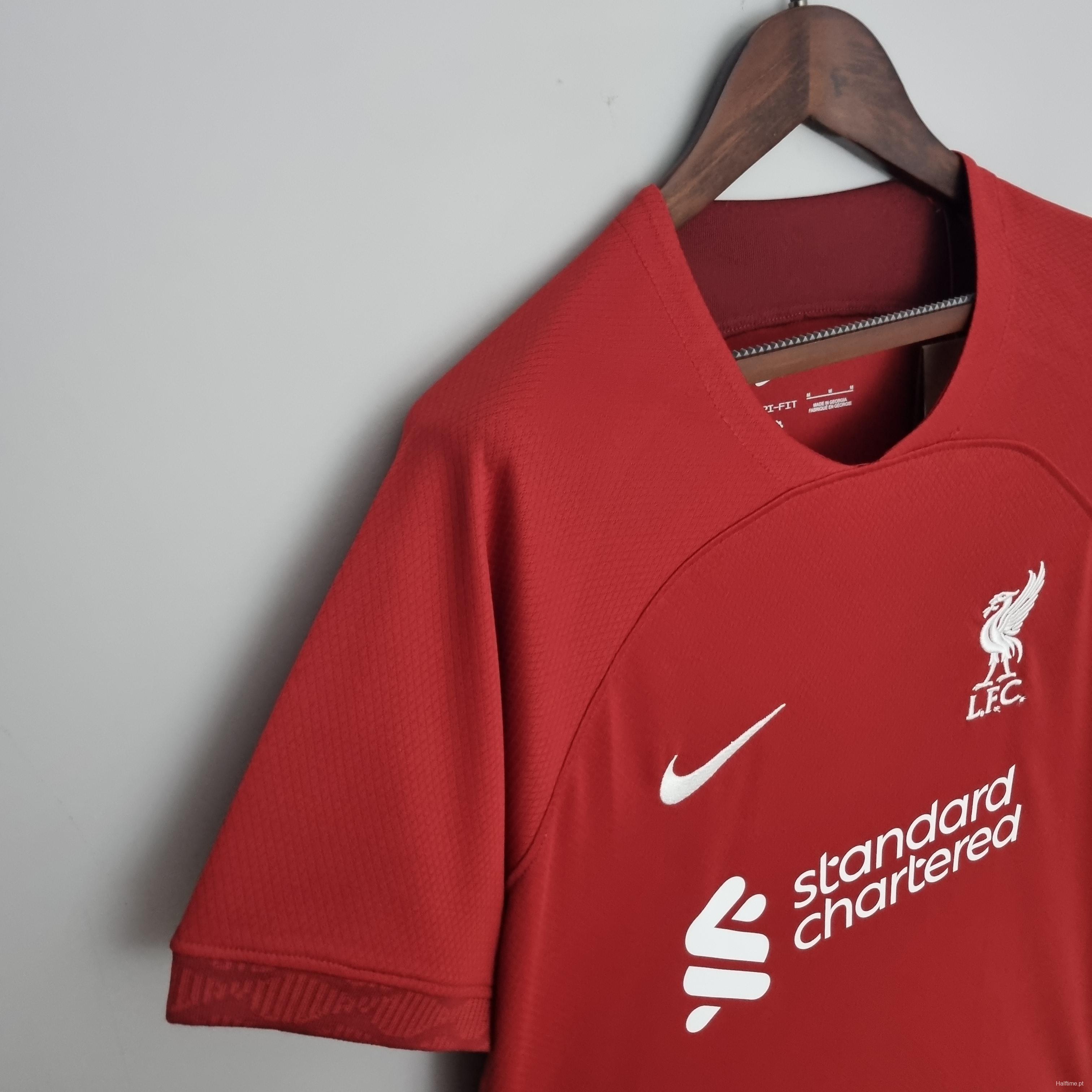 22/23 Liverpool Home Soccer Jersey