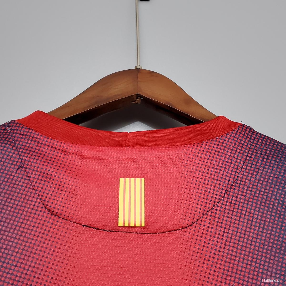 Retro Barcelona 12/13 home Soccer Jersey