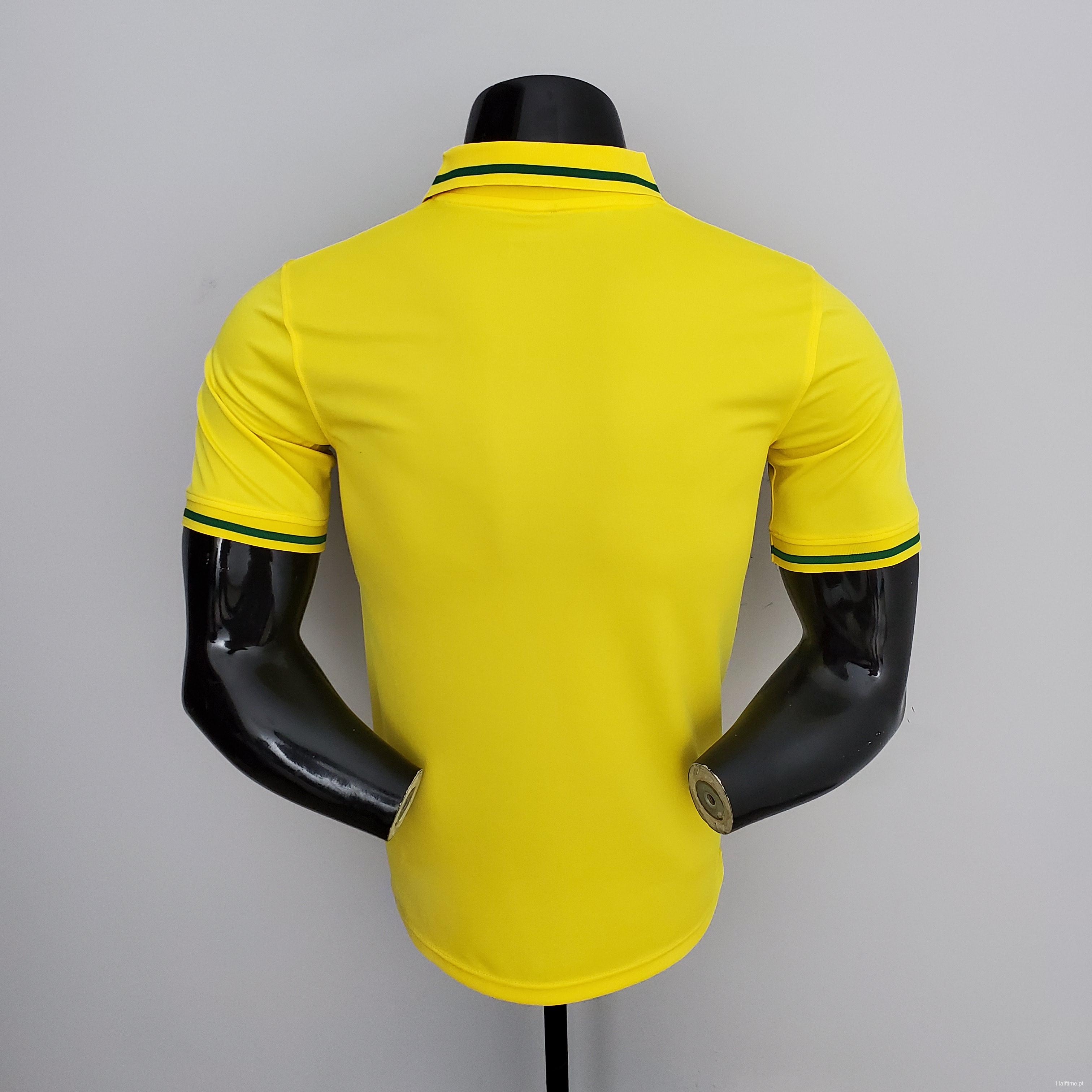 POLO Brazil Yellow Soccer Jersey