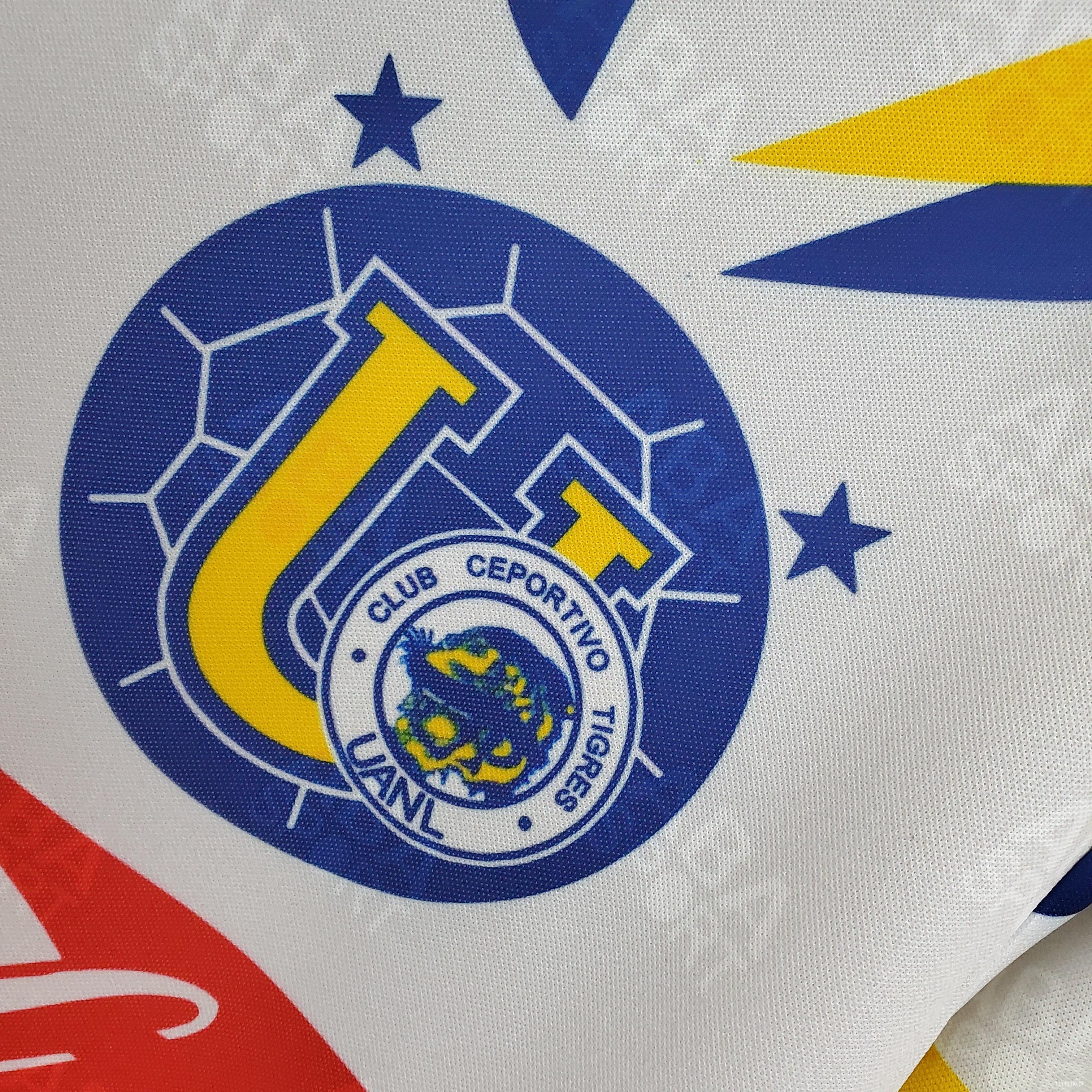 Retro 95/96 Tigres UANL Away White Jersey