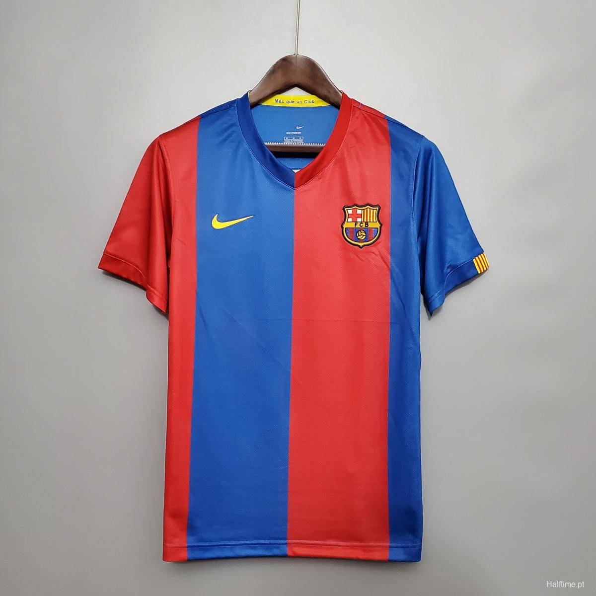 Retro Barcelona 06/07 home Soccer Jersey