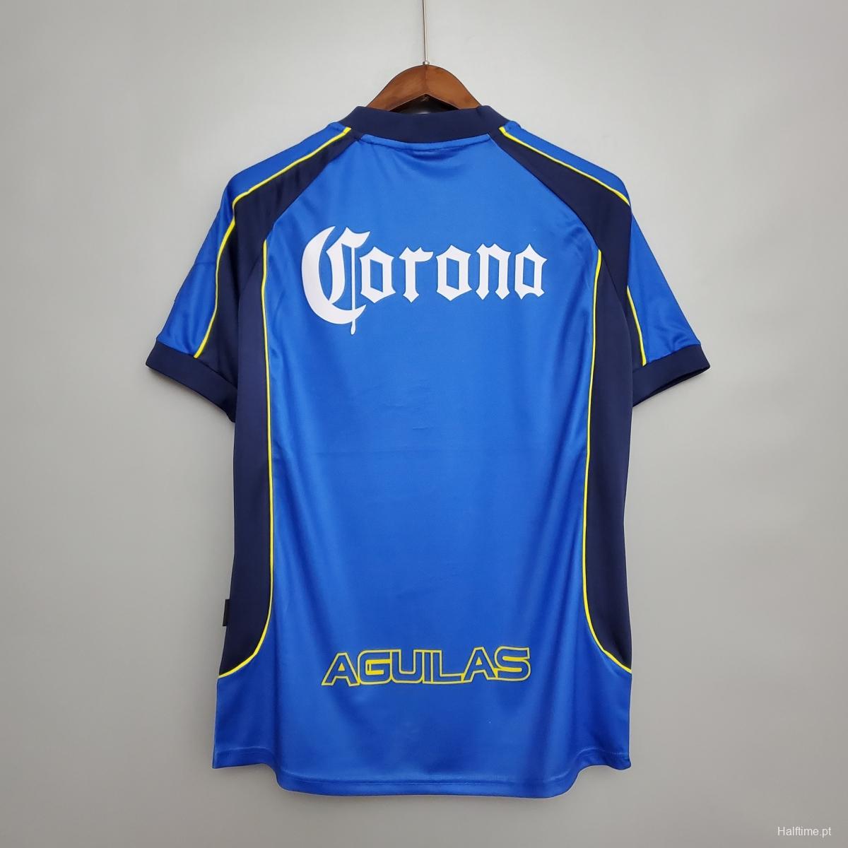 Retro 01/02 Club America away Soccer Jersey