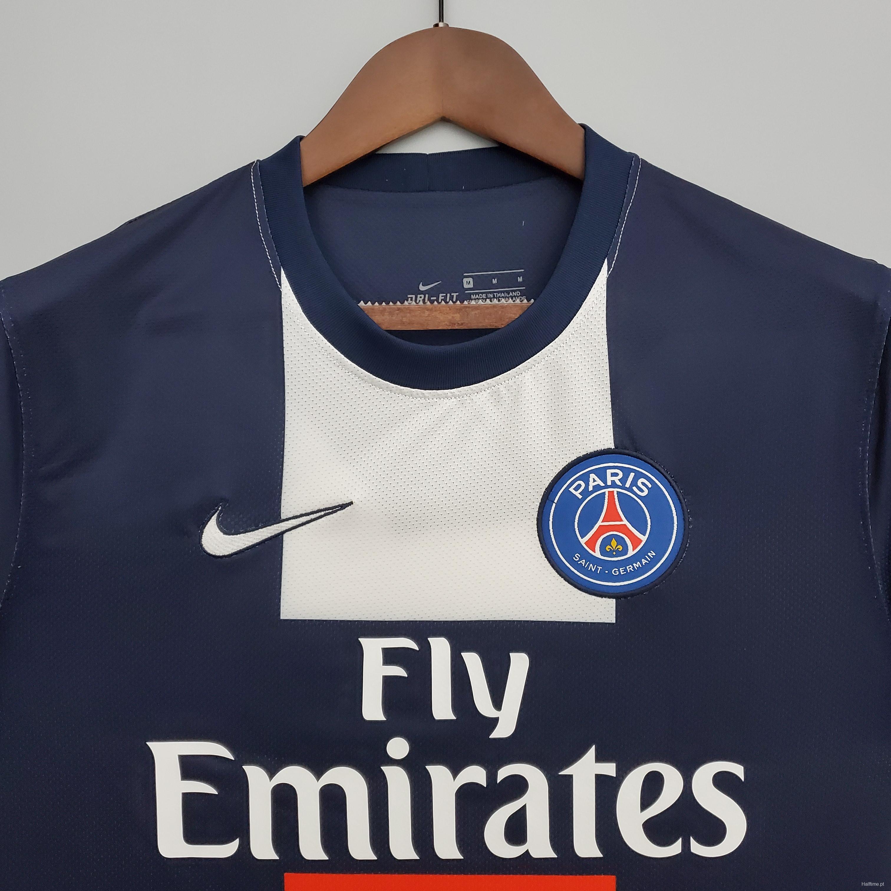 Retro 13/14 PSG Home Soccer Jersey