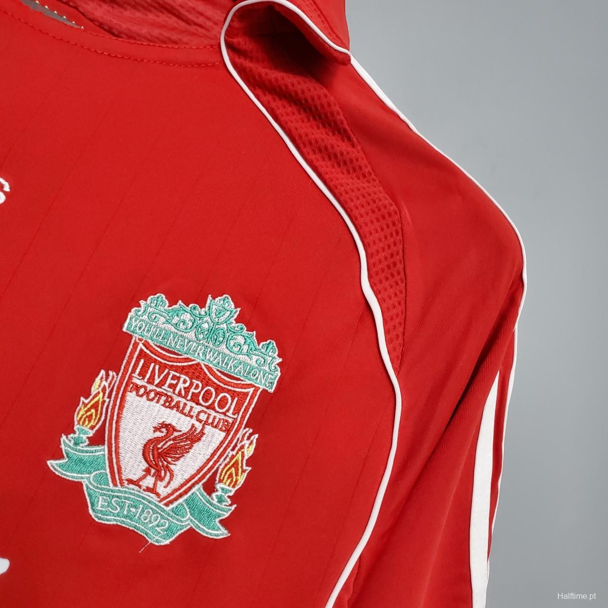 Retro Liverpool 06/07 home Soccer Jersey