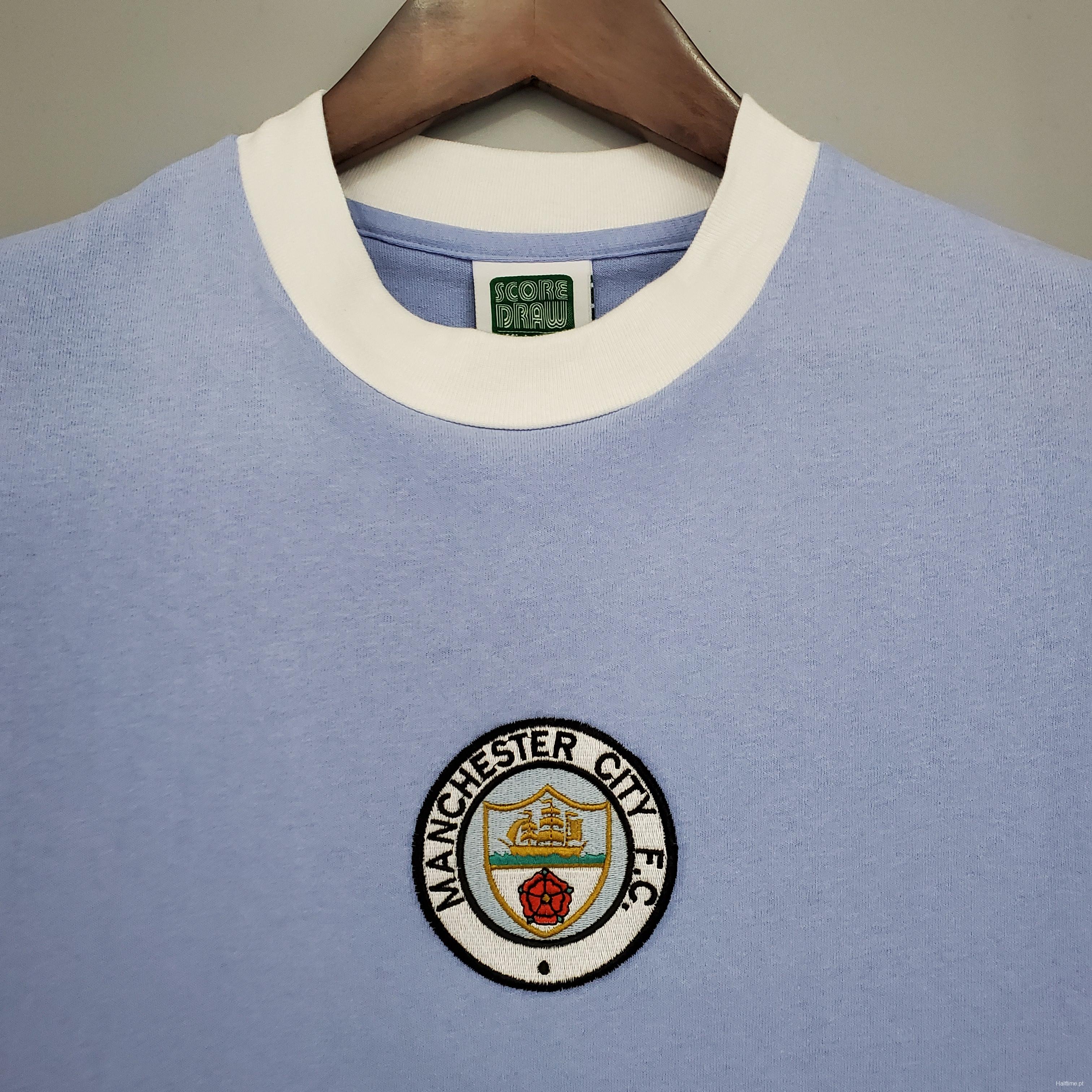 Retro Manchester City 1972 home Soccer Jersey