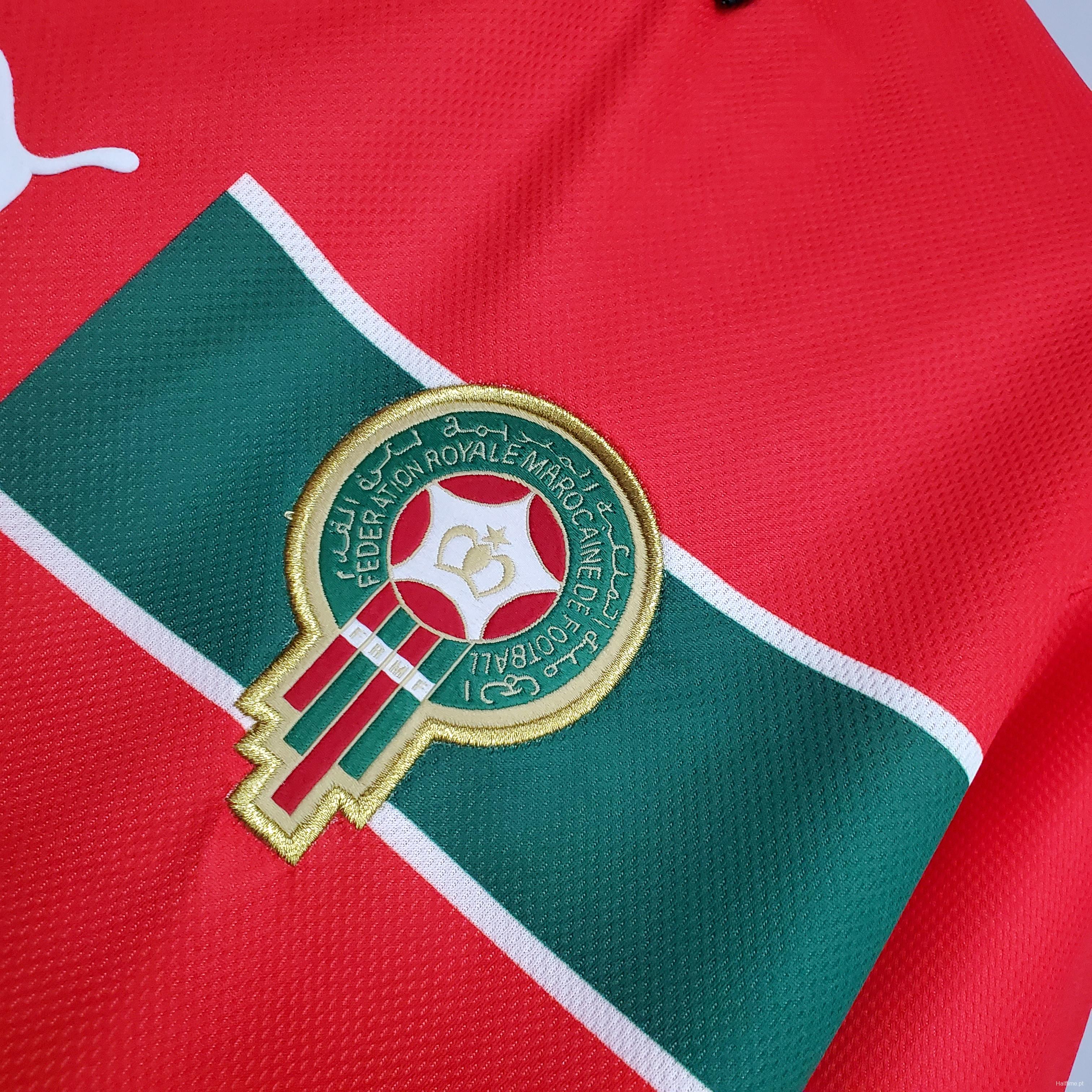 Retro 1998 Morocco away Soccer Jersey