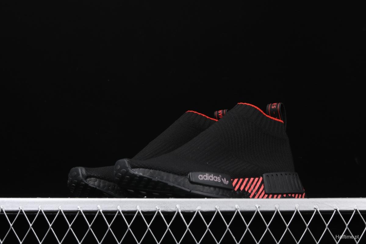 Adidas NMD CS1 competes for Cloud Black G27354 stretch knitted sock shoes