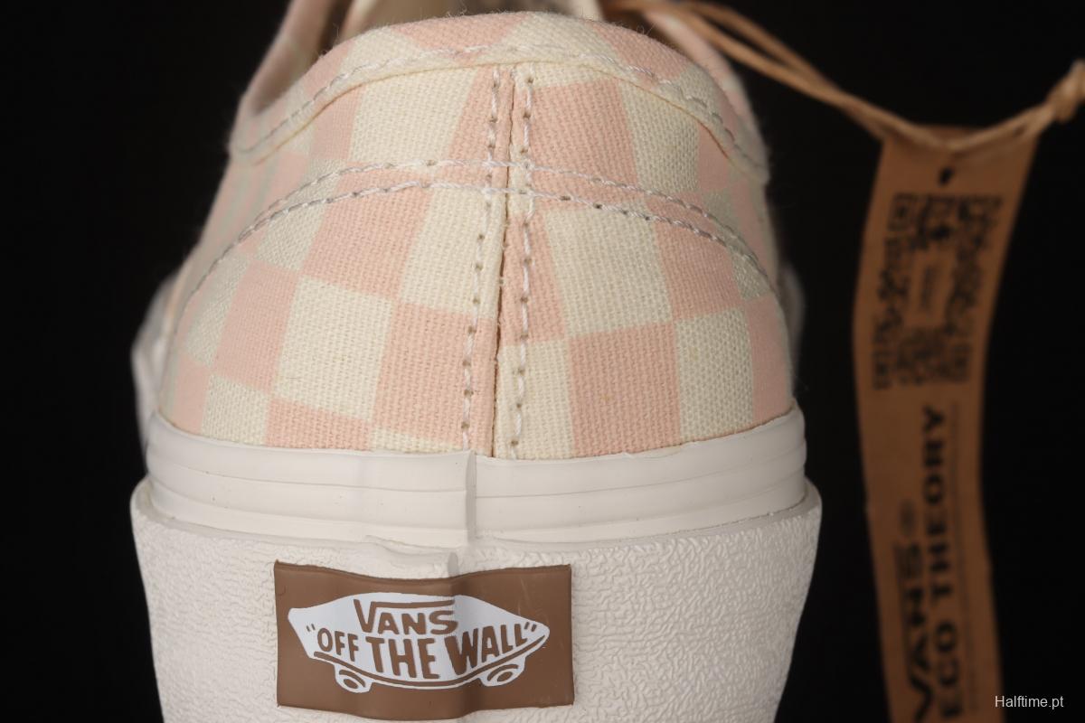 Vans Authentic classic Anna Heim Pearl Chess Chess Lattice low upper board shoes VN0A5HZS9FP