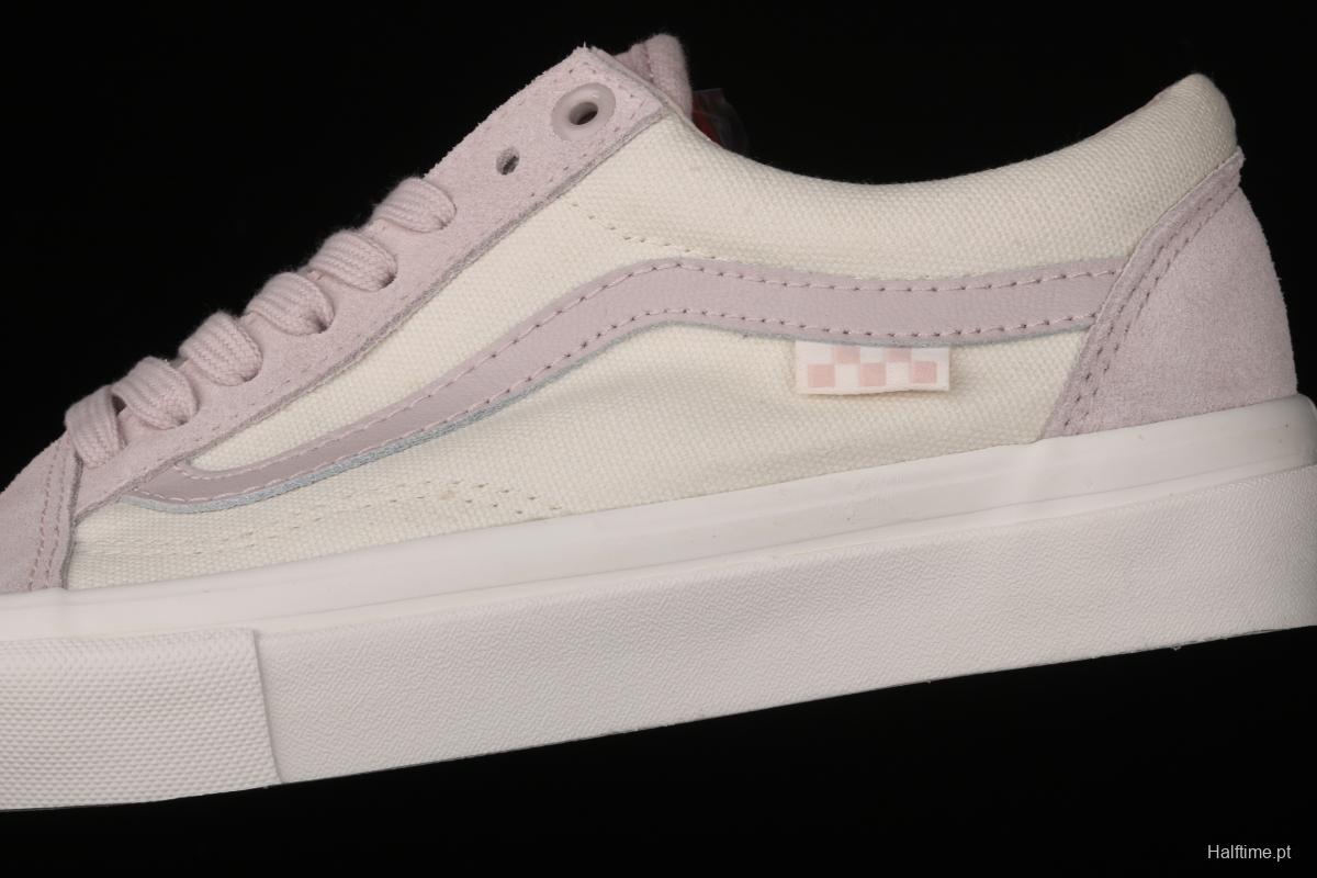 Vans Skate Classics Old Skool new taro ice cream color matching low-top casual board shoes VN0A5KS96SW