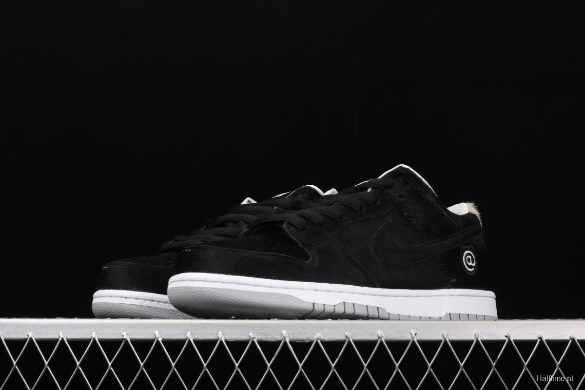 NIKE SB DUNK Low black horse hair joint name dunk series retro low-side leisure sports skateboard shoes CZ5127-001