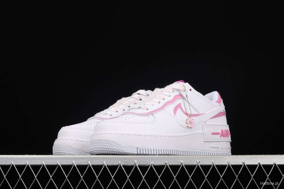 NIKE Air Force 1 ShAdidasow light weight heightened low-top 100-top board shoes CI0919-102