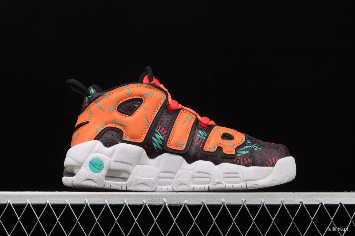 NIKE Air More Uptempo 96 QS Pippen original series classic high street leisure sports basketball shoes AT3408-800