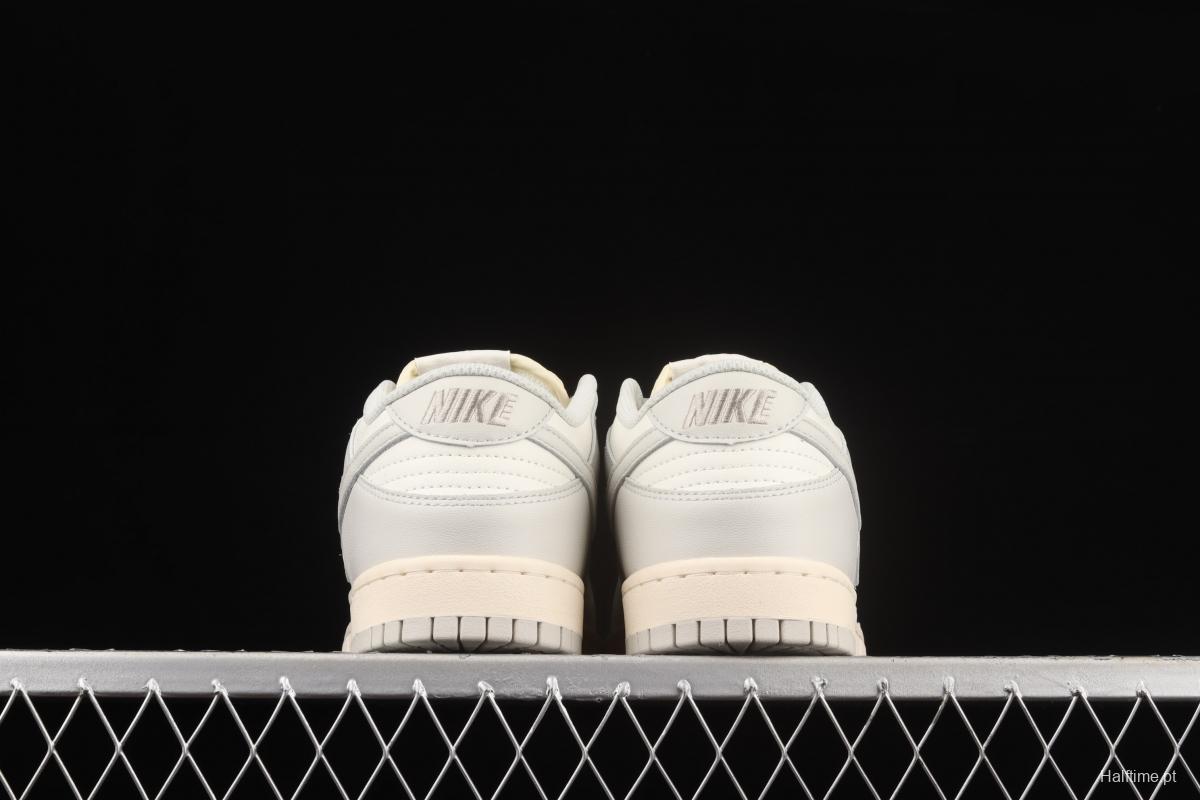 NIKE DUNK Low bone white color SB buckle rebound fashion leisure board shoes DD1503-107