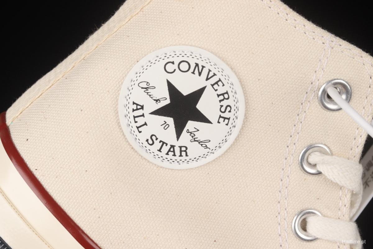 Converse 1970s evergreen high-top vulcanized casual board shoes 162053C