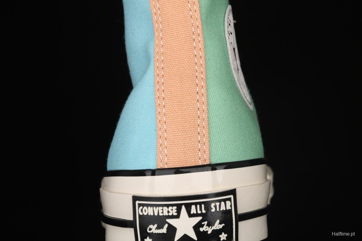 Converse Chuck 70s summer ice cream splicing color fashion high upper shoes 171124C