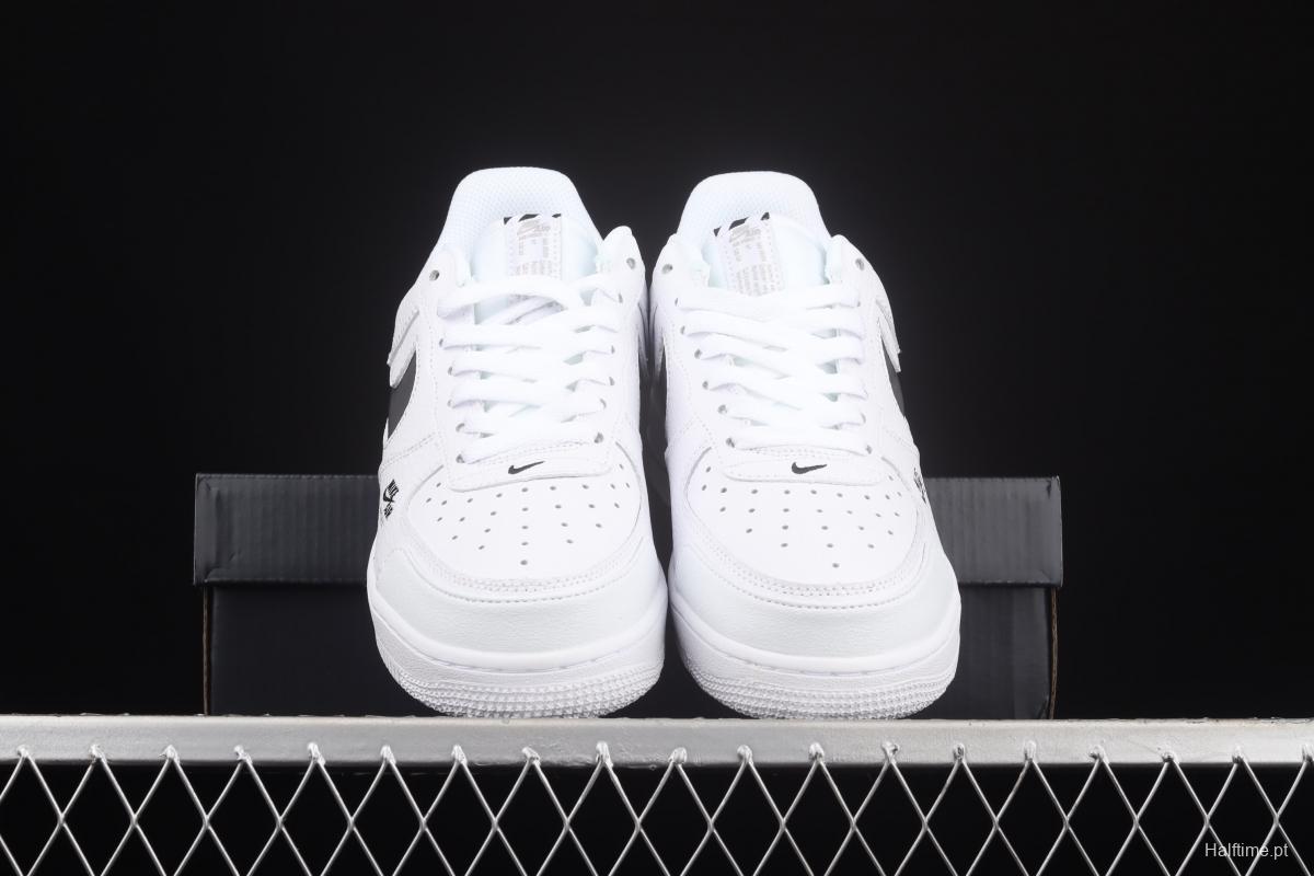 NIKE Air Force 1 Premium ShAdidasow grey side Logo3M reflective low upper shoes CV3039-105