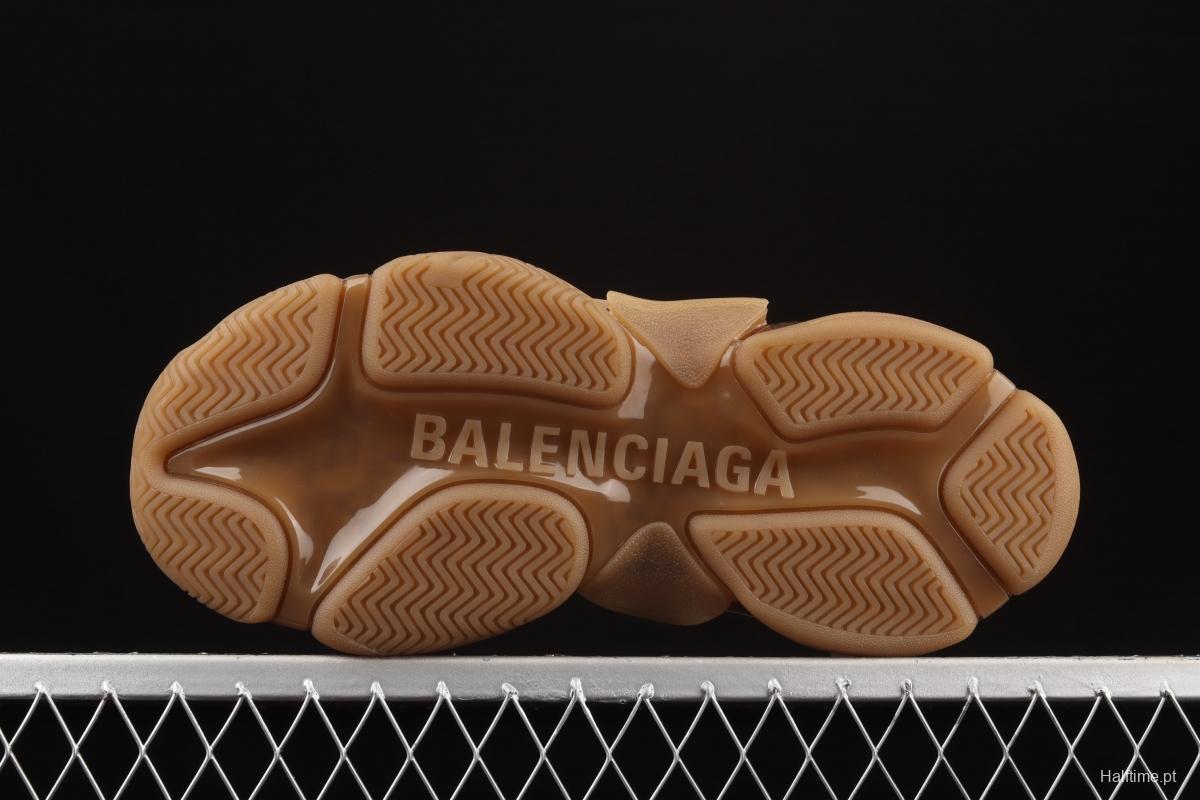 Balenciaga Triple S 3.0 full-combination nitrogen crystal outsole W2GA12706 for retro casual running shoes