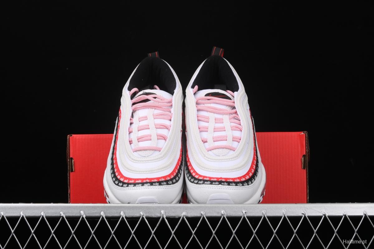 NIKE Air Max 97 new color matching air cushion running shoes CK9397-100