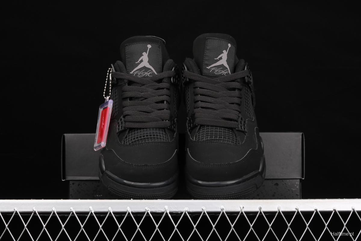 Air Jordan 4 Black Cat black cat headlayer real standard CU1110-010