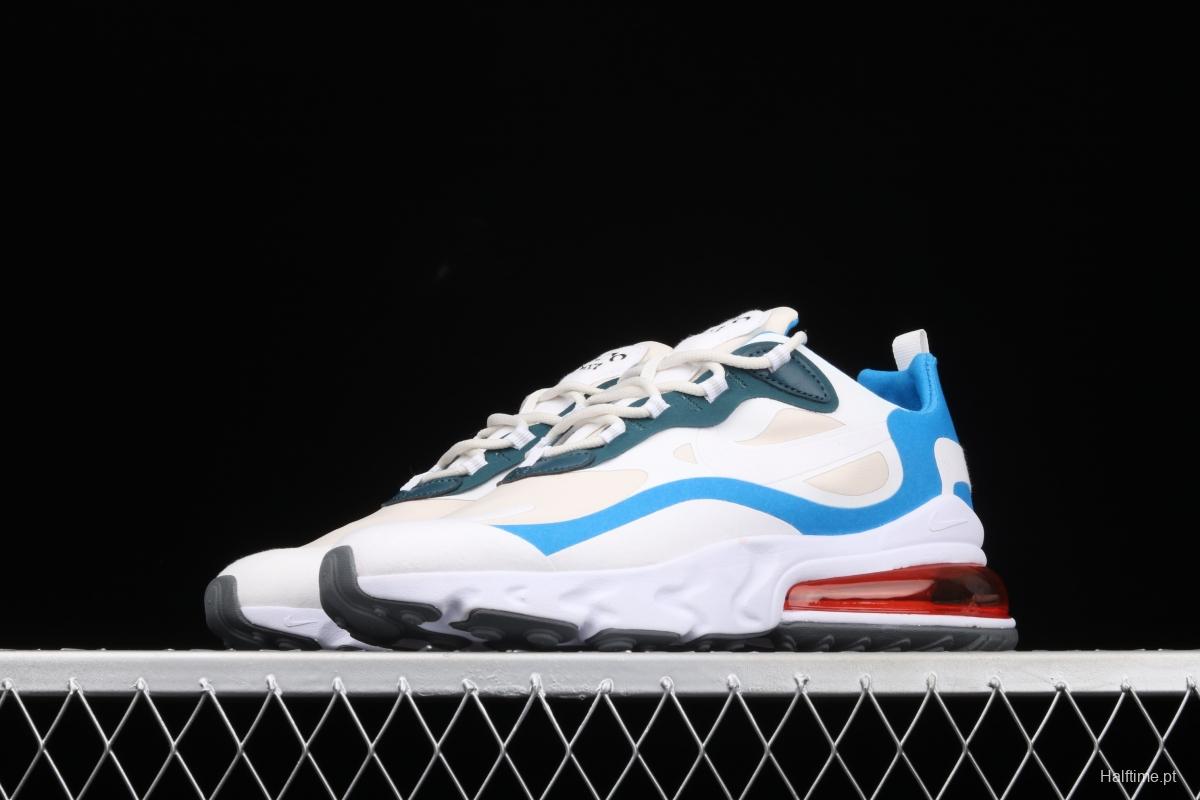 NIKE Air Max 270React new high-frequency mesh hollowing out function half-palm air cushion running shoes DA2400-800