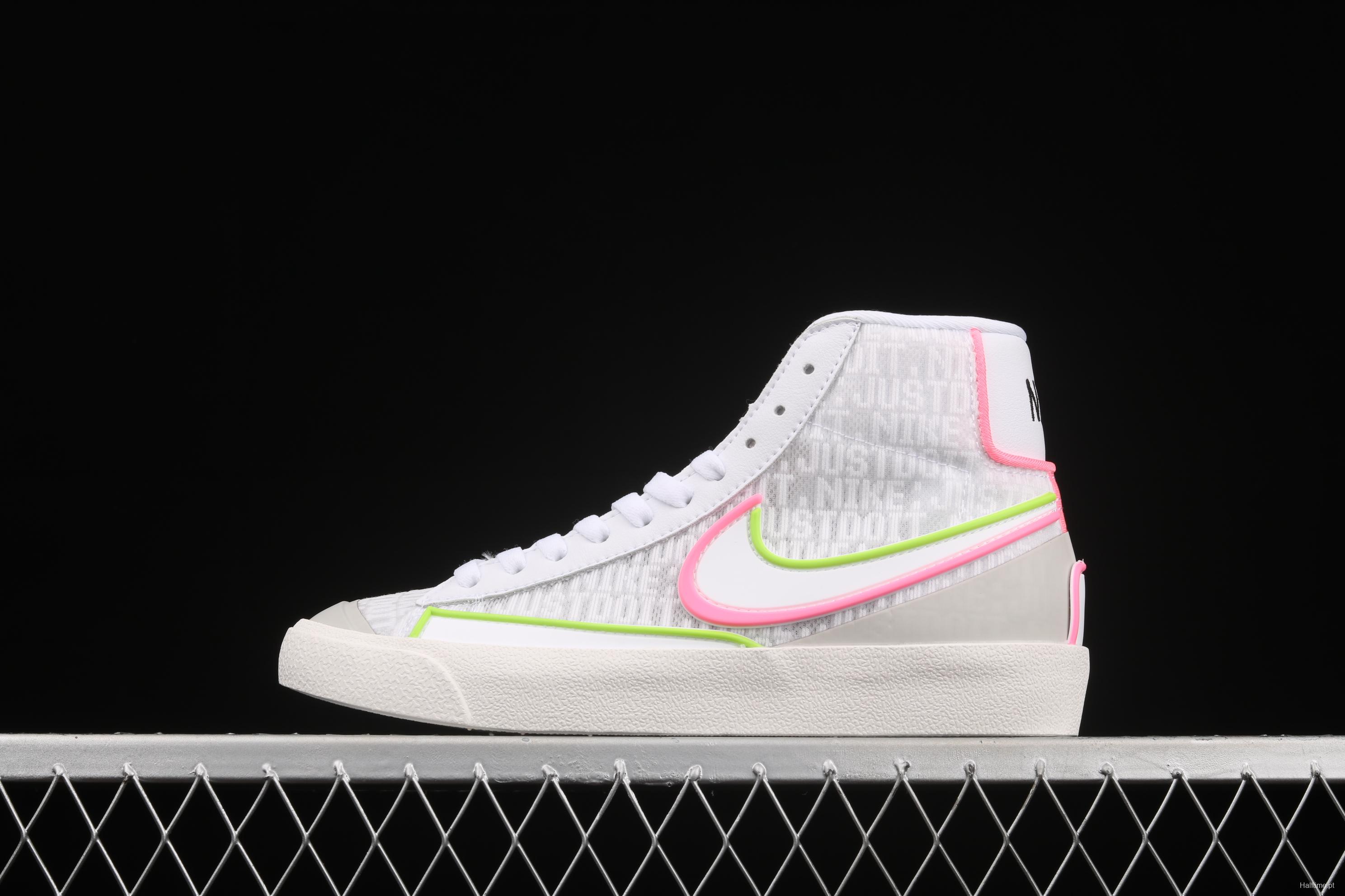 NIKE Blazer Mid'77 Vintage Have A Good Game video game pixel League of Legends Trail Blazers high-top casual board shoes DC1746-102,