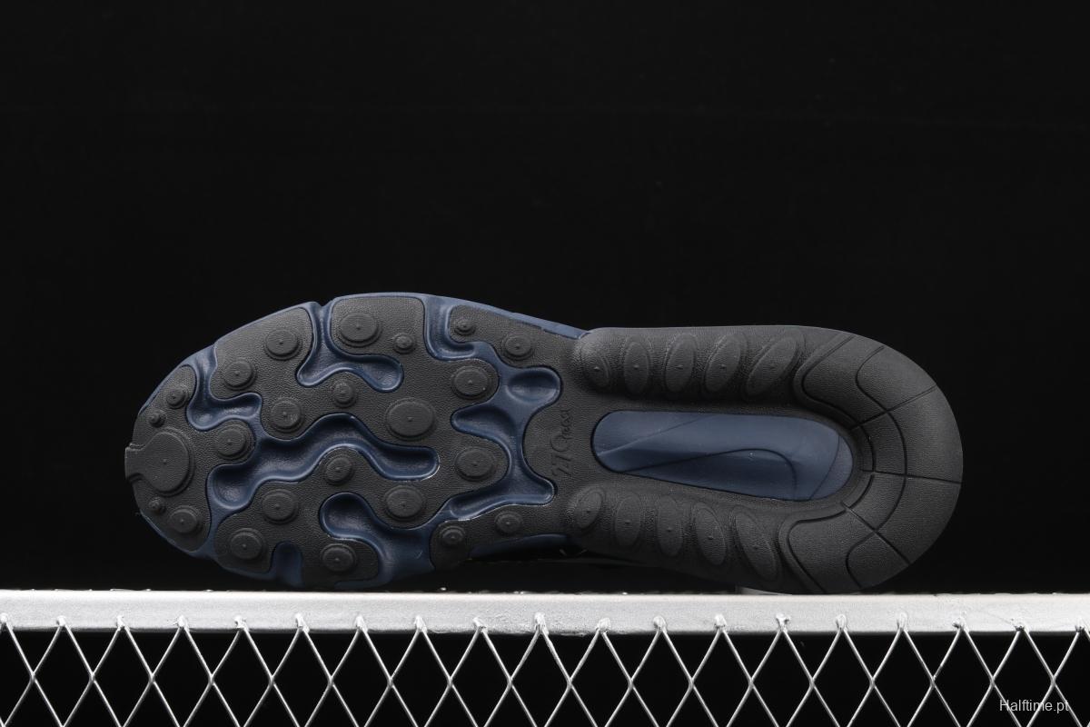NIKE Air Max 270React new high-frequency mesh hollowing out function half-palm air cushion running shoes CT2538-001