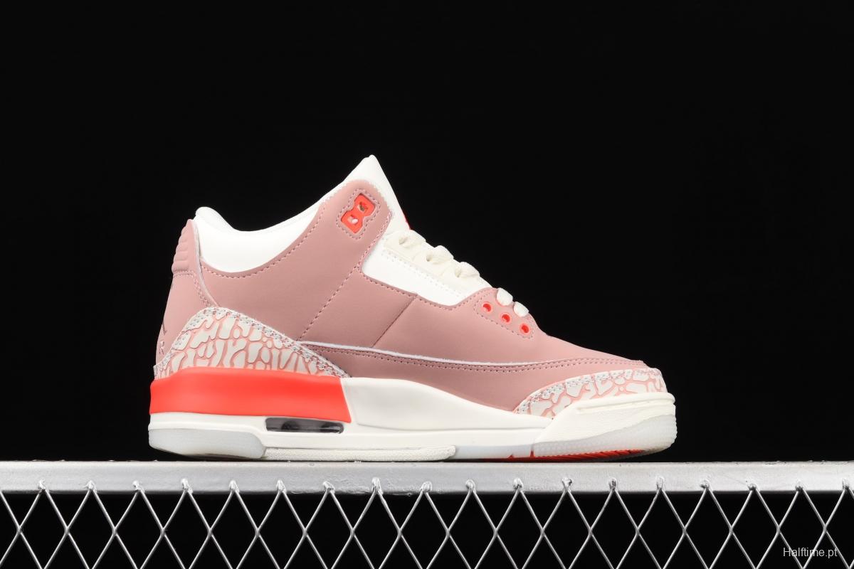 Air Jordan 3 Retro Rust PiNIKE AJ3 Joe 3 peach CK9246-600