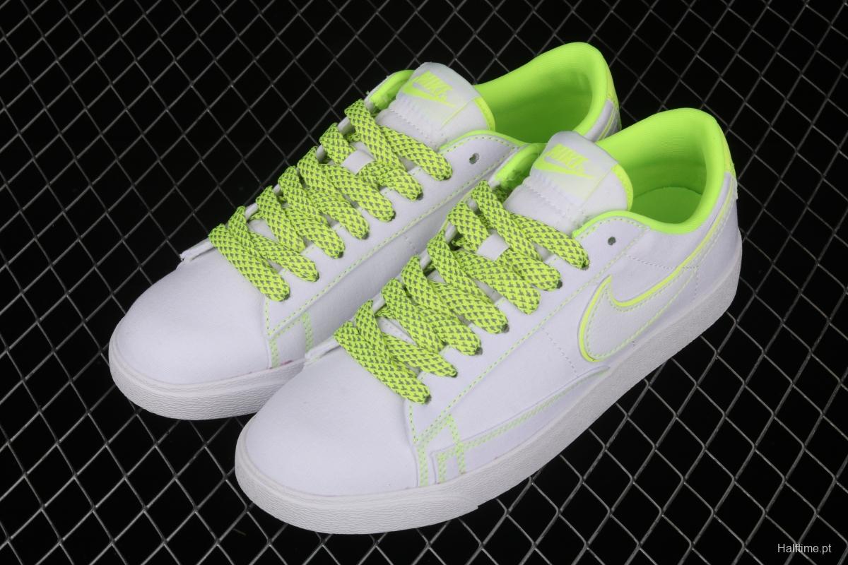 NIKE Blazer Low Lx Trail Blazers 3M reflective canvas low-top skateboard shoes AV9371-813