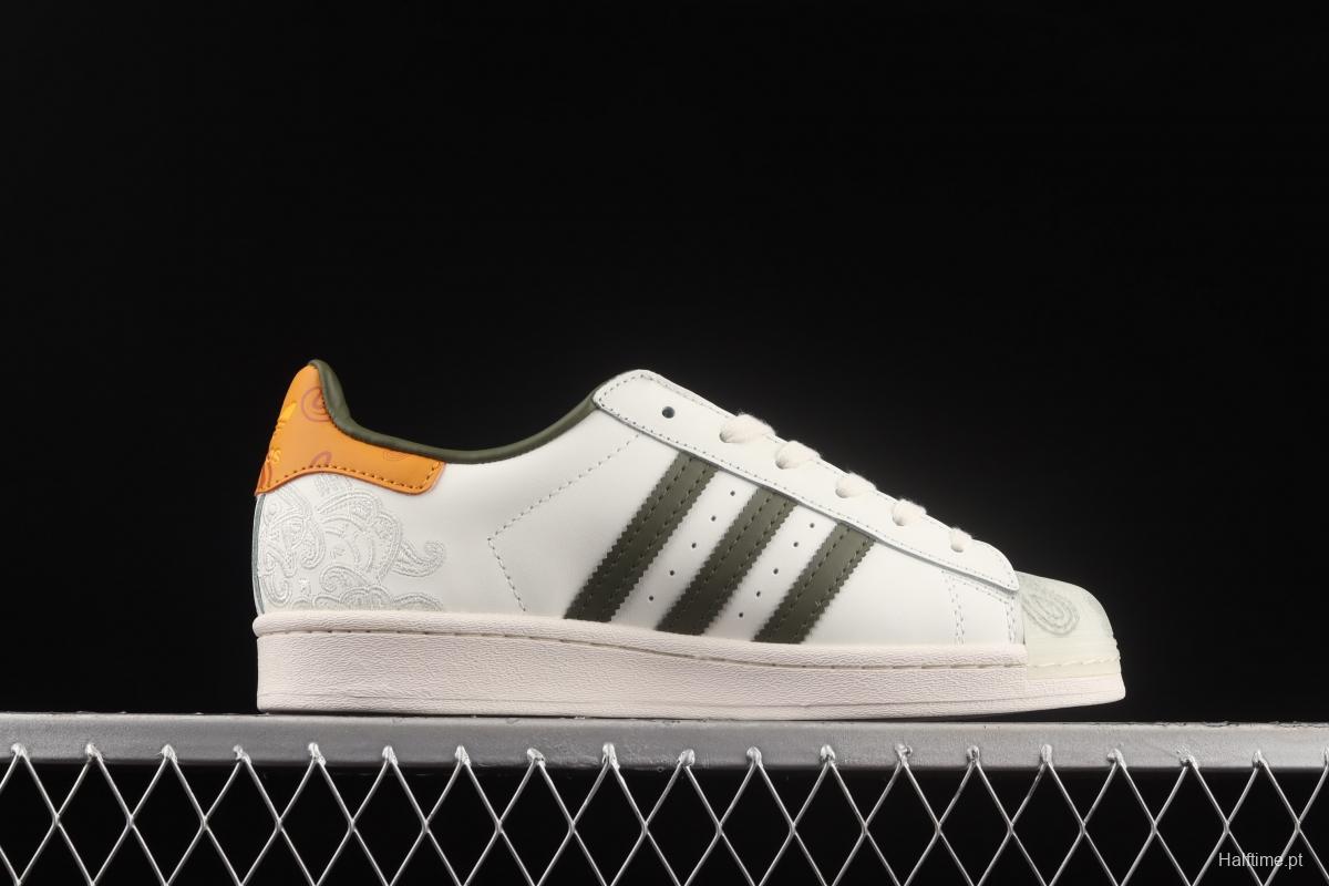 Adidas Originals Superstar GX3656 shell head classic leisure board shoes