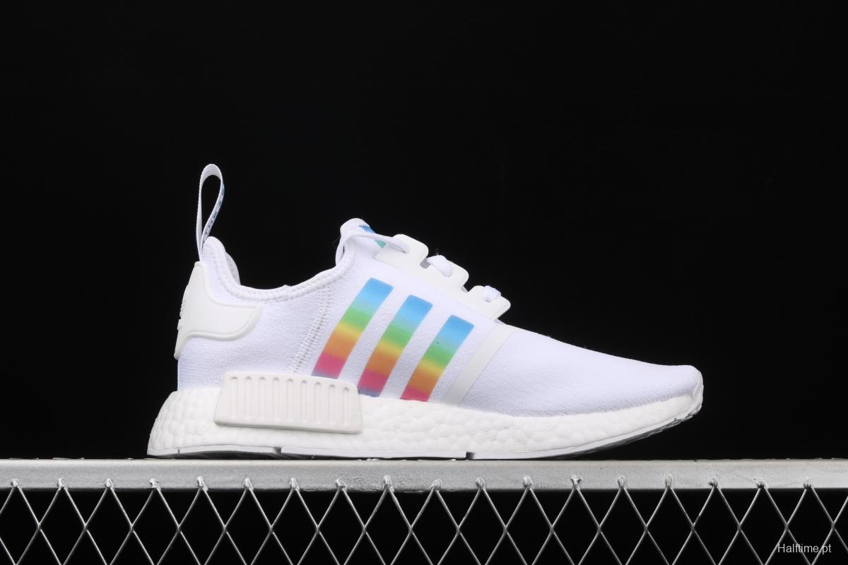 Adidas NMD R1 Boost FY9666's new really hot casual running shoes