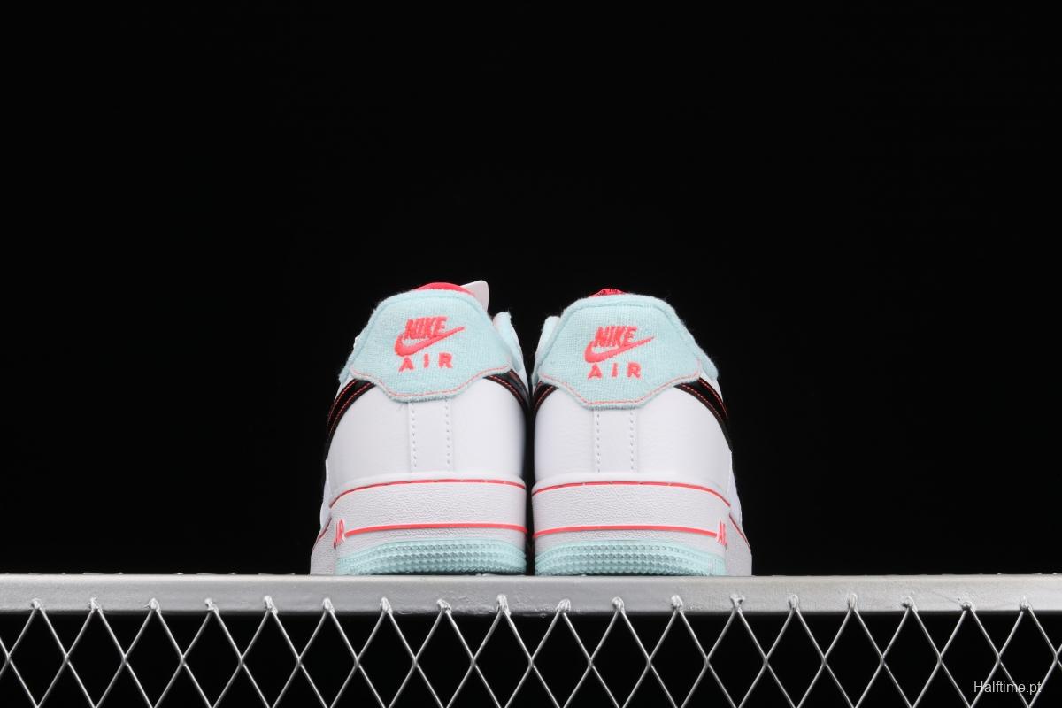 NIKE Air Force 11607 LV8 GS White/Black-Flash South Coast new color low-top casual board shoes DD7709-100