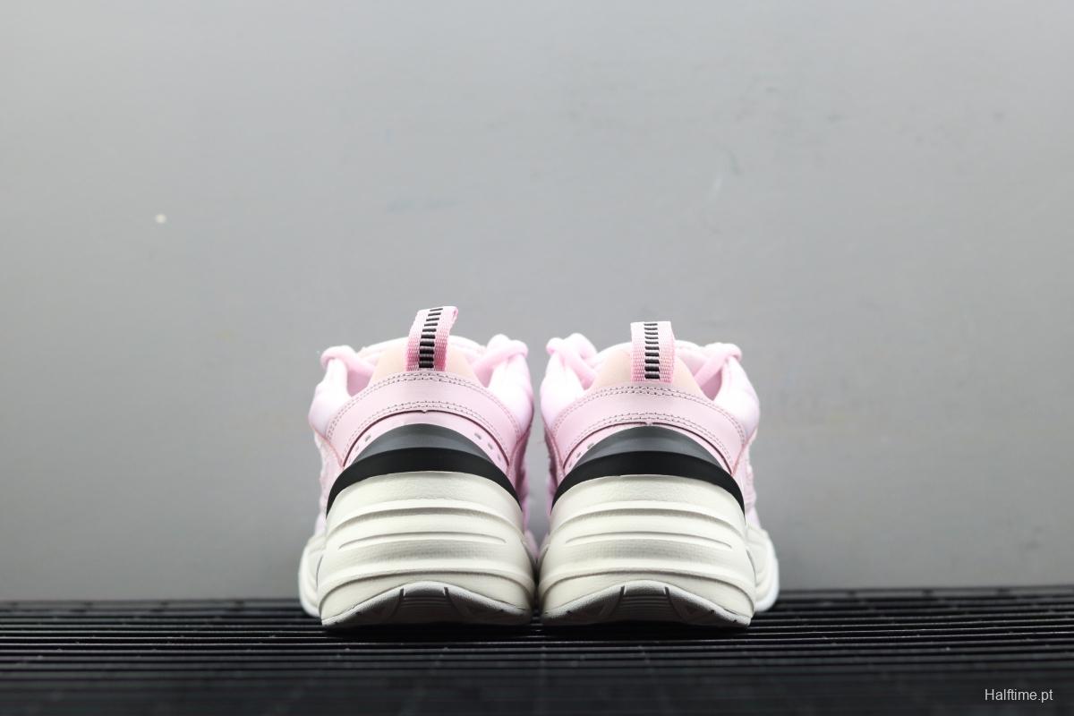 NIKE M2K Tekno pink and white color retro sports daddy shoes AO3108-600