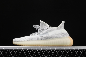 Adidas Yeezy Boost 350 V2 Tailgate FX4348 Darth Coconut 350 second generation hollowed-out Asian grey angel color BASF popcorn
