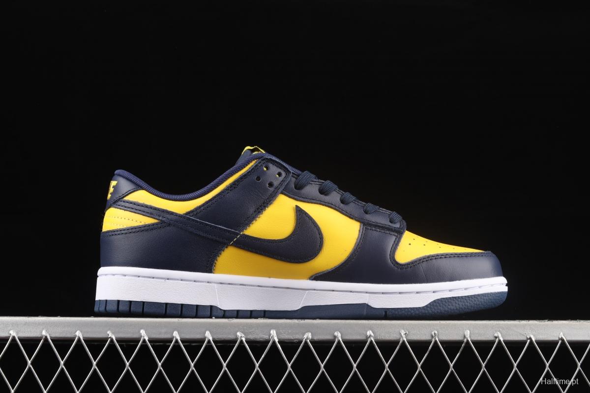 NIKE SB DUNK Low Michigan Michigan color buckle broken backboard fashion casual board shoes DD1391-700