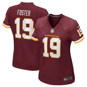 Women's Robert Foster Burgundy Player Limited Team Jersey