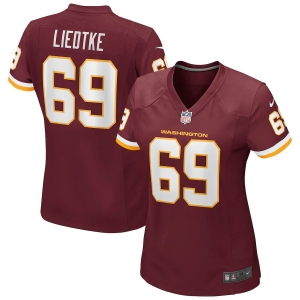 Women's Michael Liedtke Burgundy Player Limited Team Jersey