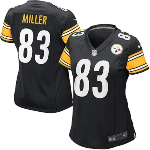 Women's Heath Miller Black Player Limited Team Jersey