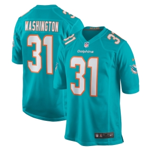 Men's DeAndre Washington Aqua Player Limited Team Jersey