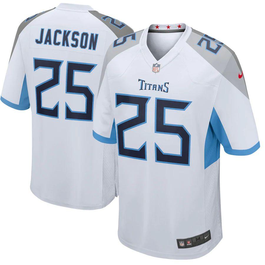 Men's Adoree' Jackson White Player Limited Team Jersey