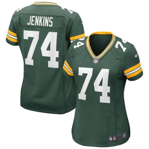 Women's Elgton Jenkins Green Player Limited Team Jersey