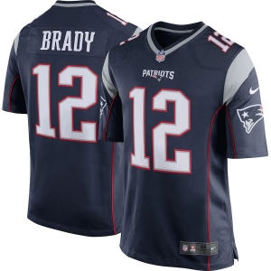 Youth Tom Brady Navy Blue Player Limited Team Jersey