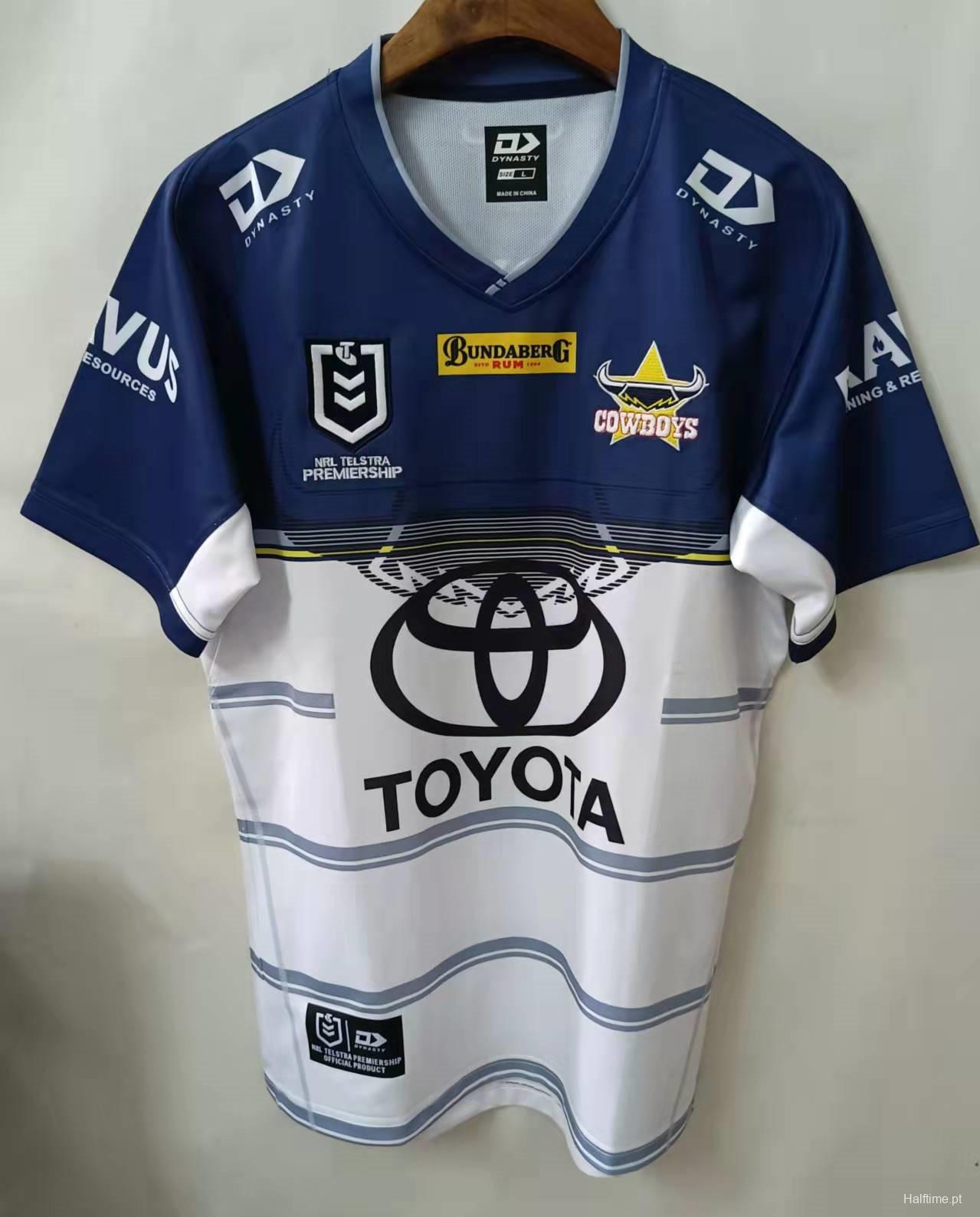 North Queensland Cowboys 2022 Men's Away Rugby Jersey