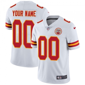 Men's White Custom Limited Team Jersey