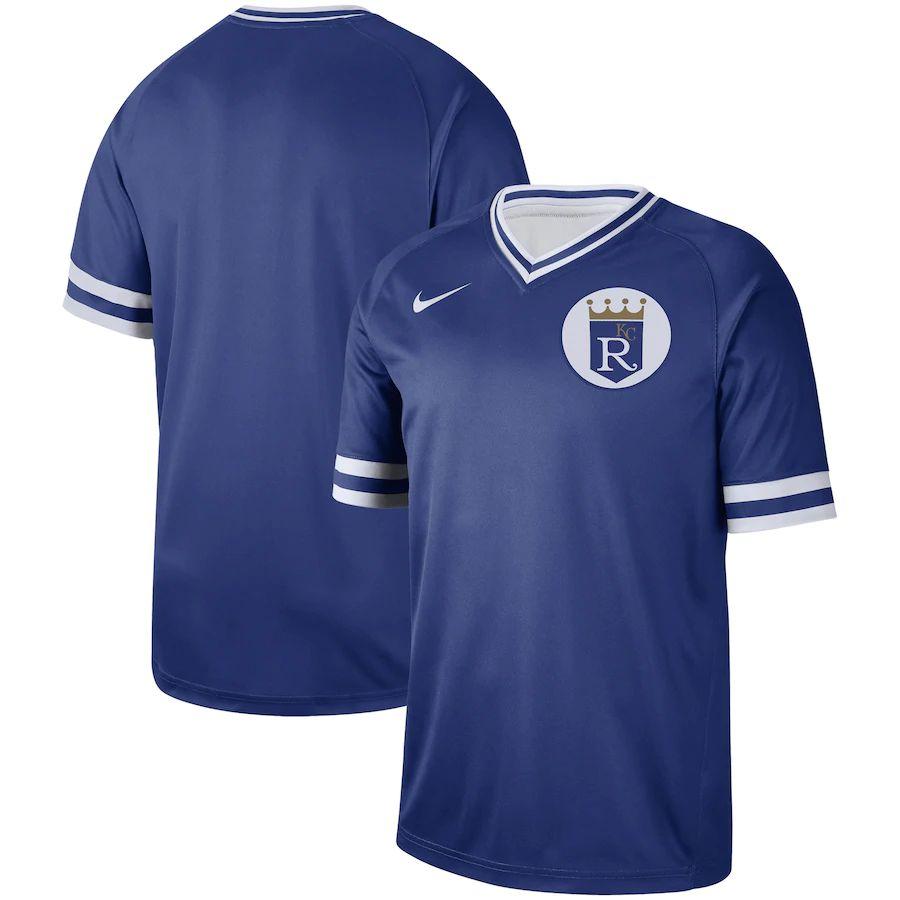 Men's Royal Cooperstown Collection Legend V-Neck Team Jersey