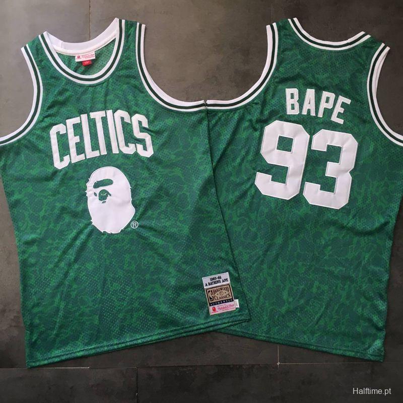 Men's BAPE Green Retro Classic Team Jersey