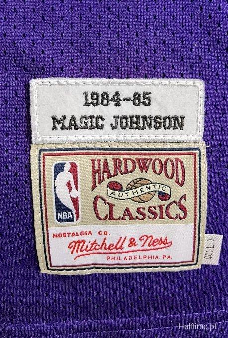 Men's Earvin Johnson Purple Retro Classic Team Jersey