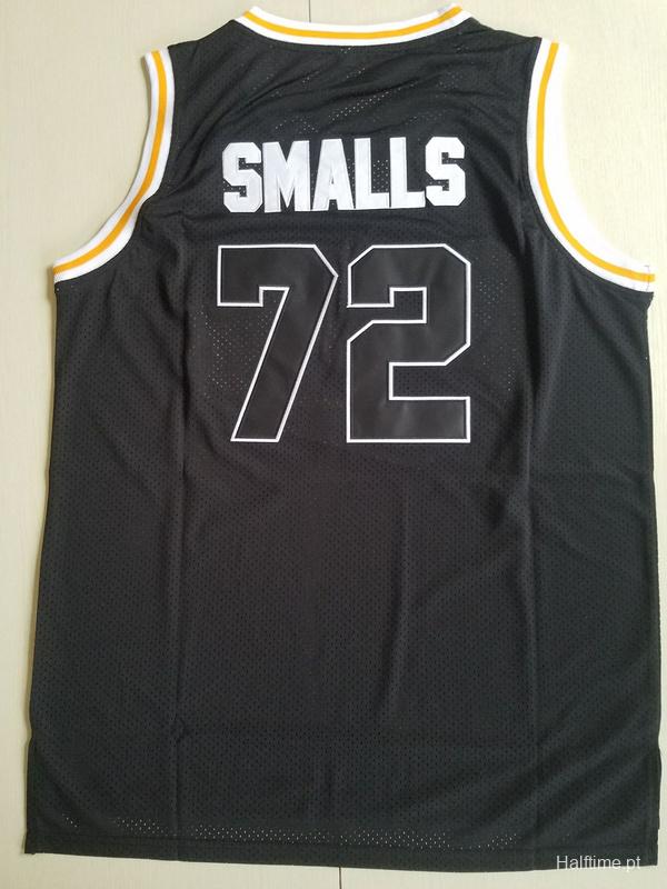 Notorious B.I.G. Biggie Smalls 72 Bad Boy Black Basketball Jersey